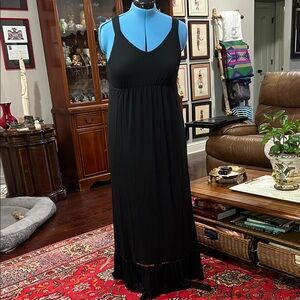 Soma Black strappy Maxi Sundress